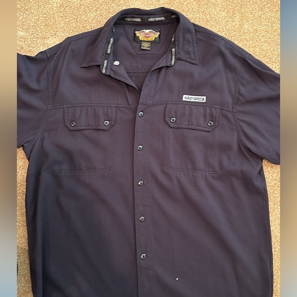 Men’s Harley Davidson button up, Size XL